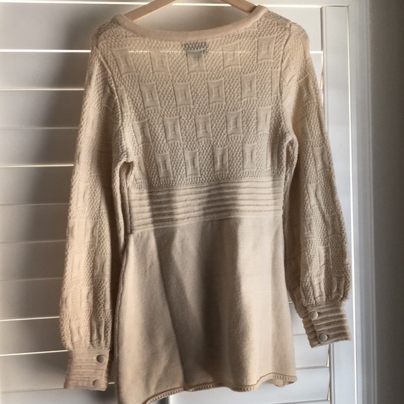 Anthropologie Laureate Lane Sweater | Babydoll Sweater| Vintage Inspired Sweater - Picture 5 of 5